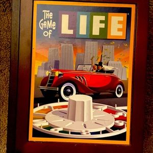 Wooden Box The Game of Life